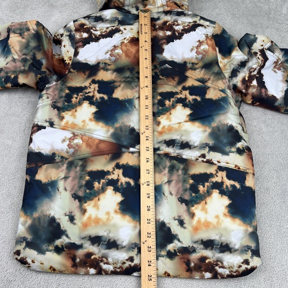 Obermeyer Waterproof Gage Snowboard Ski Jacket Teen Boys Medium 10-12 Coat Cloud - Picture 12 of 14